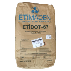 Etidot 67 bor 20 kg toz orijinal torbasında