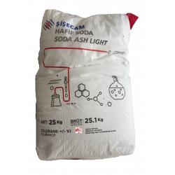 Şişecam Sodyum Karbonat Çamaşır Sodası Hafif Soda 25 KG
